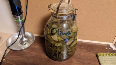 どくだみ酒のオリーブ